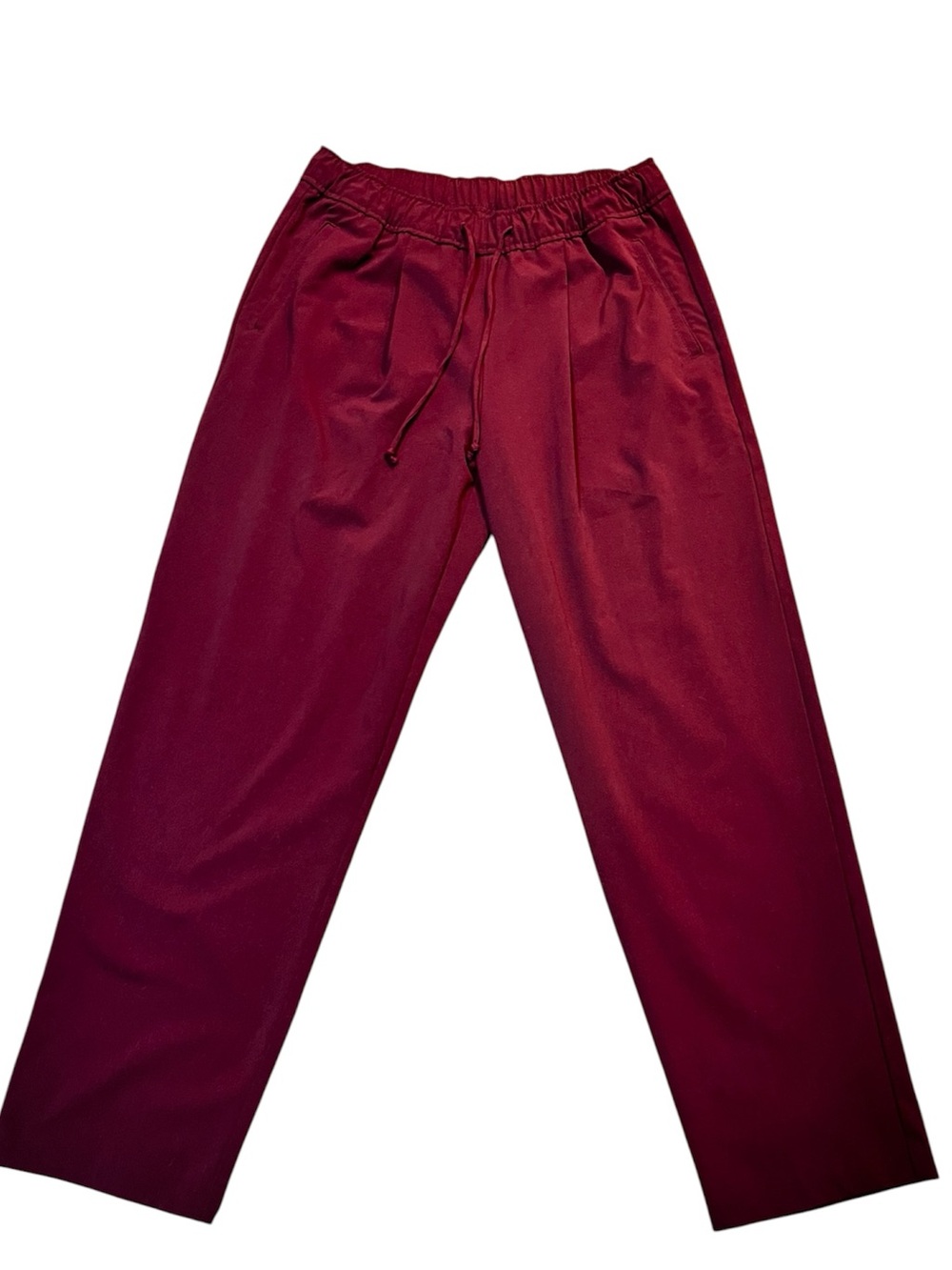 Women’s Old Navy Billie Burgundy Drawstring Pants Size Small